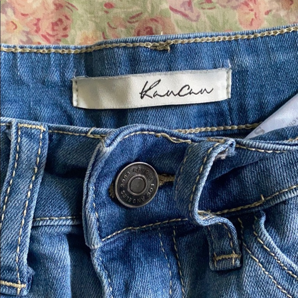 Mid Rise Denim Shorts - Picture 3 of 3